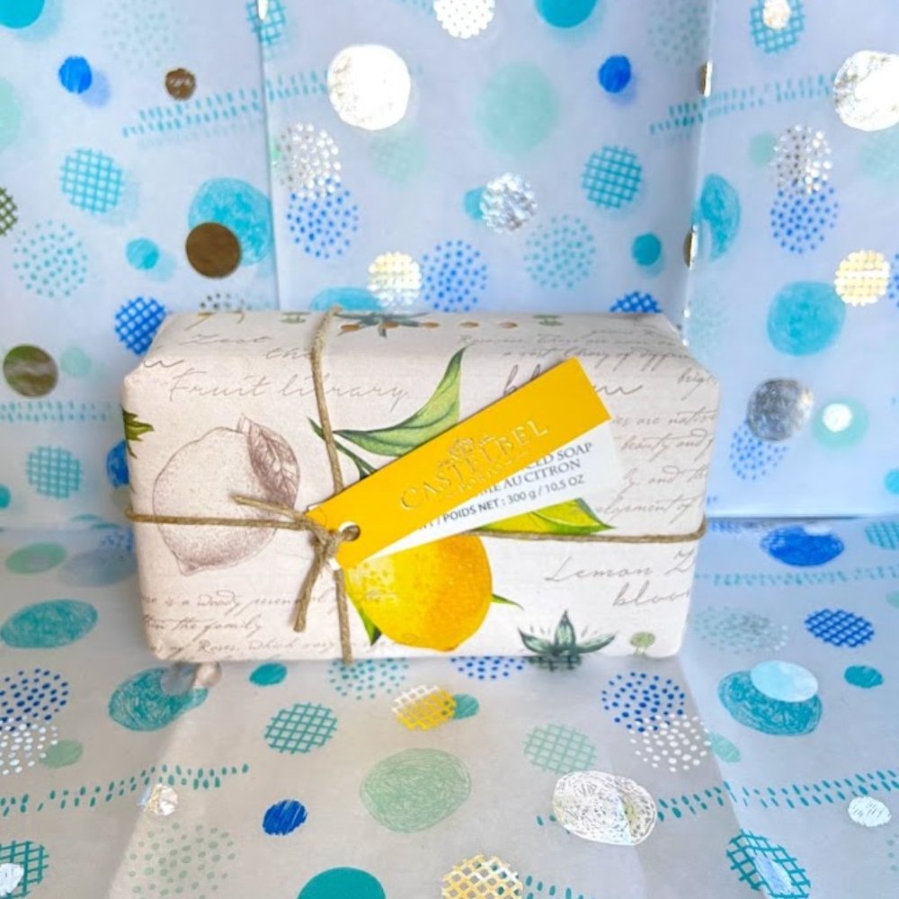 CASTELBEL LEMON ZEST FRAGRANCED SOAP 10.5 oz